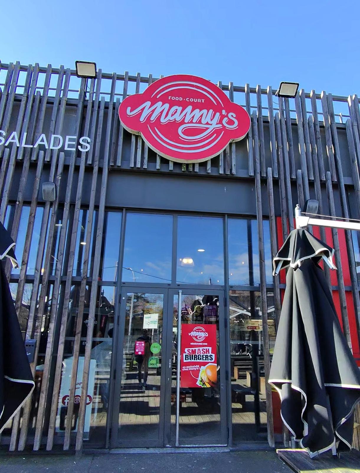 Façade et entrée Mamy's Food Court Toulouse
